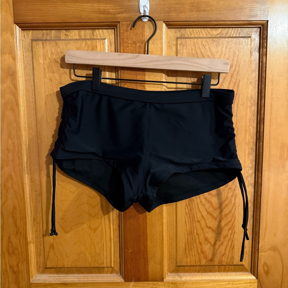 Black Women's Swim Shorts